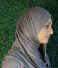 Dark Taupe Comfort Jersey Hijab