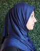 Deep Ink Blue Comfort Jersey Hijab